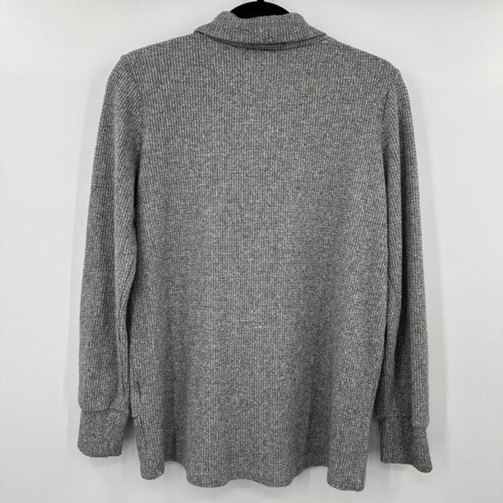 Men's Gray Shawl Collar Sweater - Unbranded - Picture 3 of 4